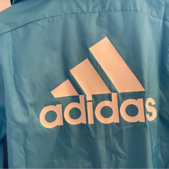 Adidas Windbreaker - NWT - Size XS - Jacket - Blue - Picture 10 of 14